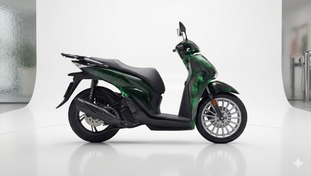 Green Honda SH 125cc